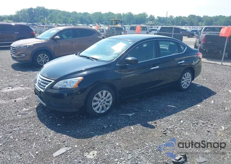 2013 Nissan Sentra Sv from USA, damaged, VIN 1N4AB7APXDN907579